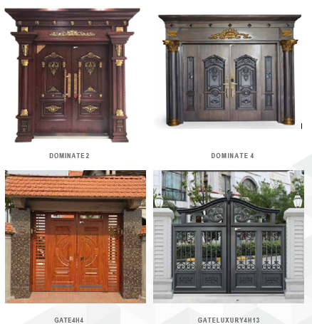 Cửa Thép Vân Gỗ