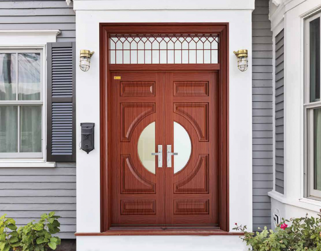 Cửa thép chống cháy vân gỗ